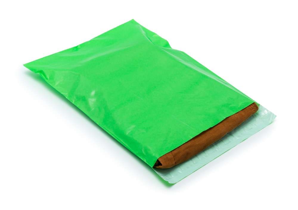 Koperty foliowe kurierskie foliopaki 350x460 mm zielone FB05/C3 50 szt