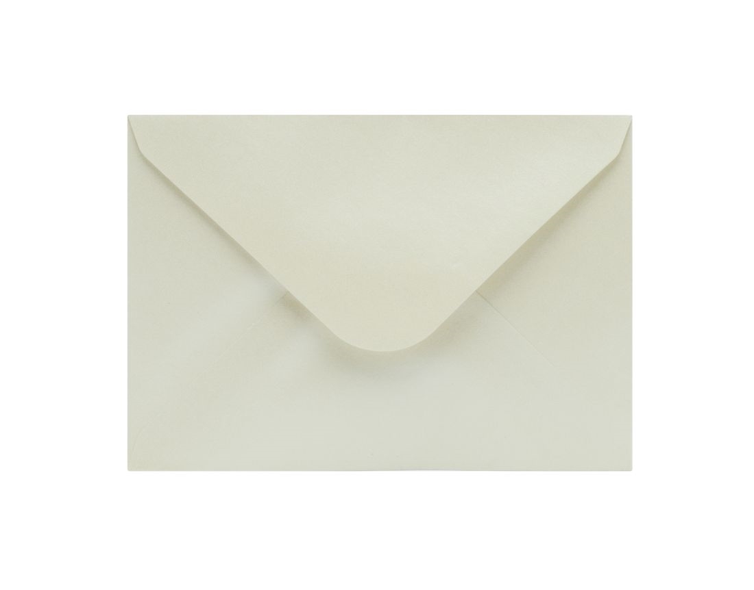 NeoEnvelope Koperty na zaproszenia C6 papierowe, kość słoniowa, 120g, 50 szt.