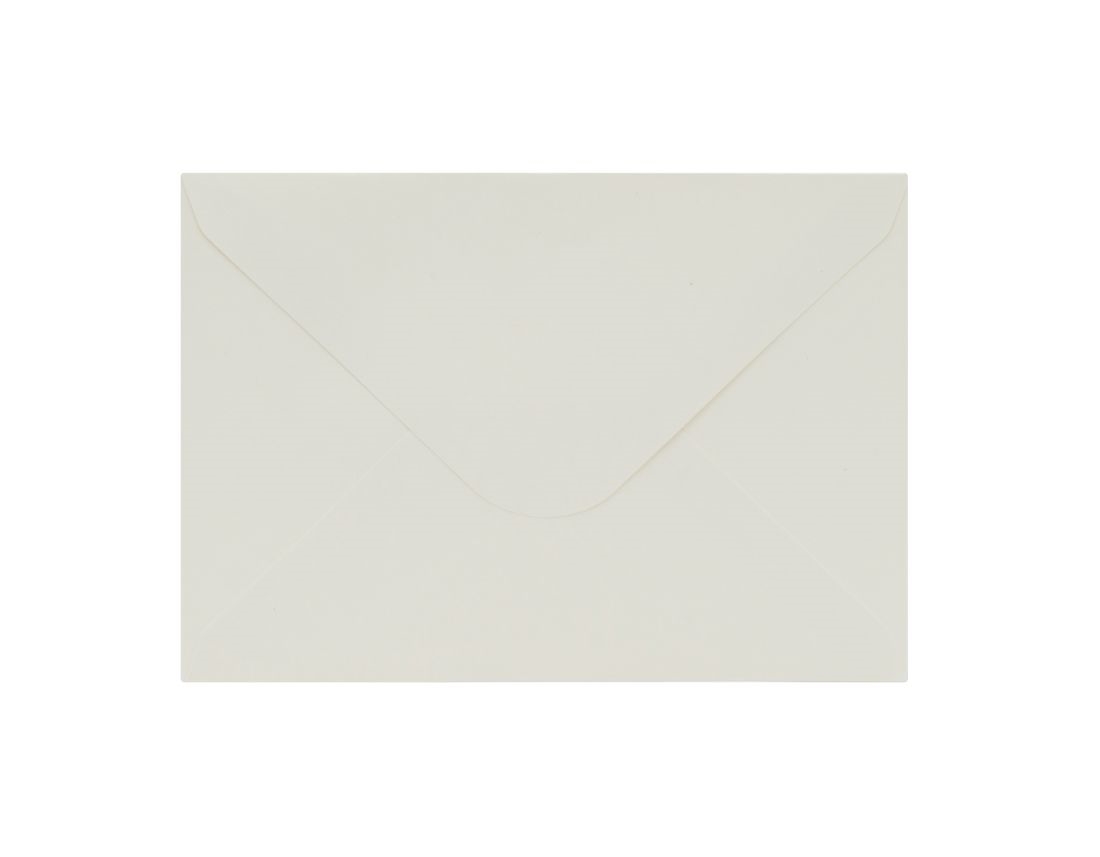 Koperty ozdobne do zaproszeń C6 perłowe białe 120gsm, 50 sztuk
