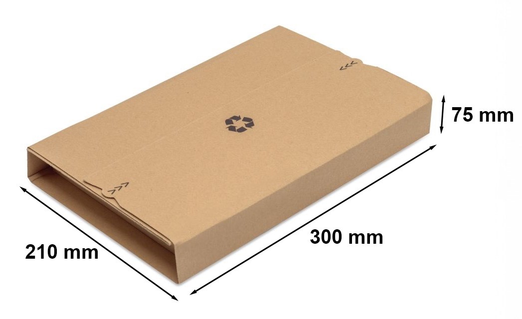 Owijka kartonowa na książki Roll Box M 300x210x75 mm Multimail