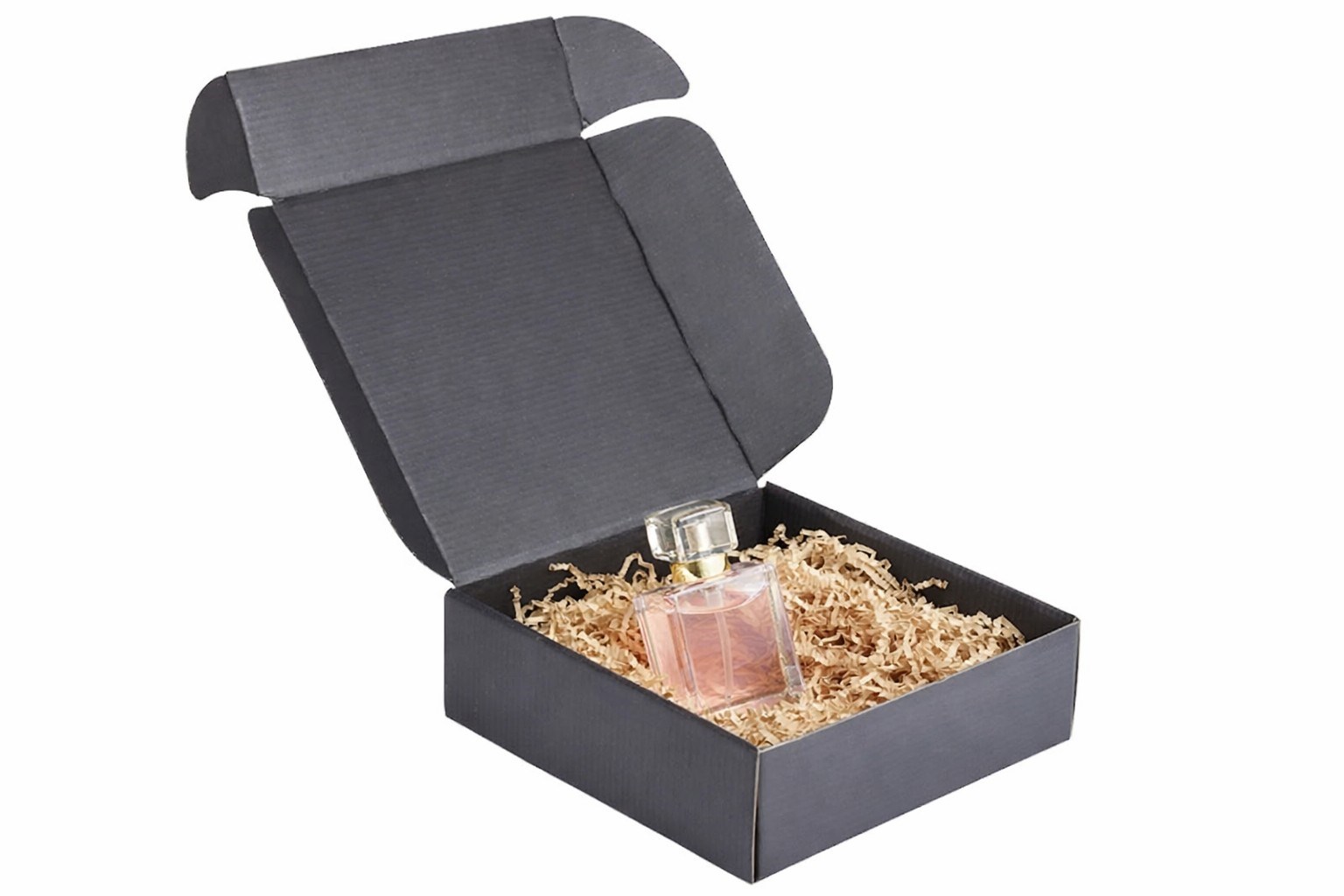 Karton fasonowy 320x320x100 mm czarny, opakowanie 50 szt.