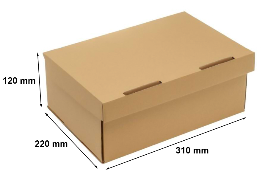 Karton wykrojnikowy A4 310x220x120 mm pudełko fasonowe 20 szt.