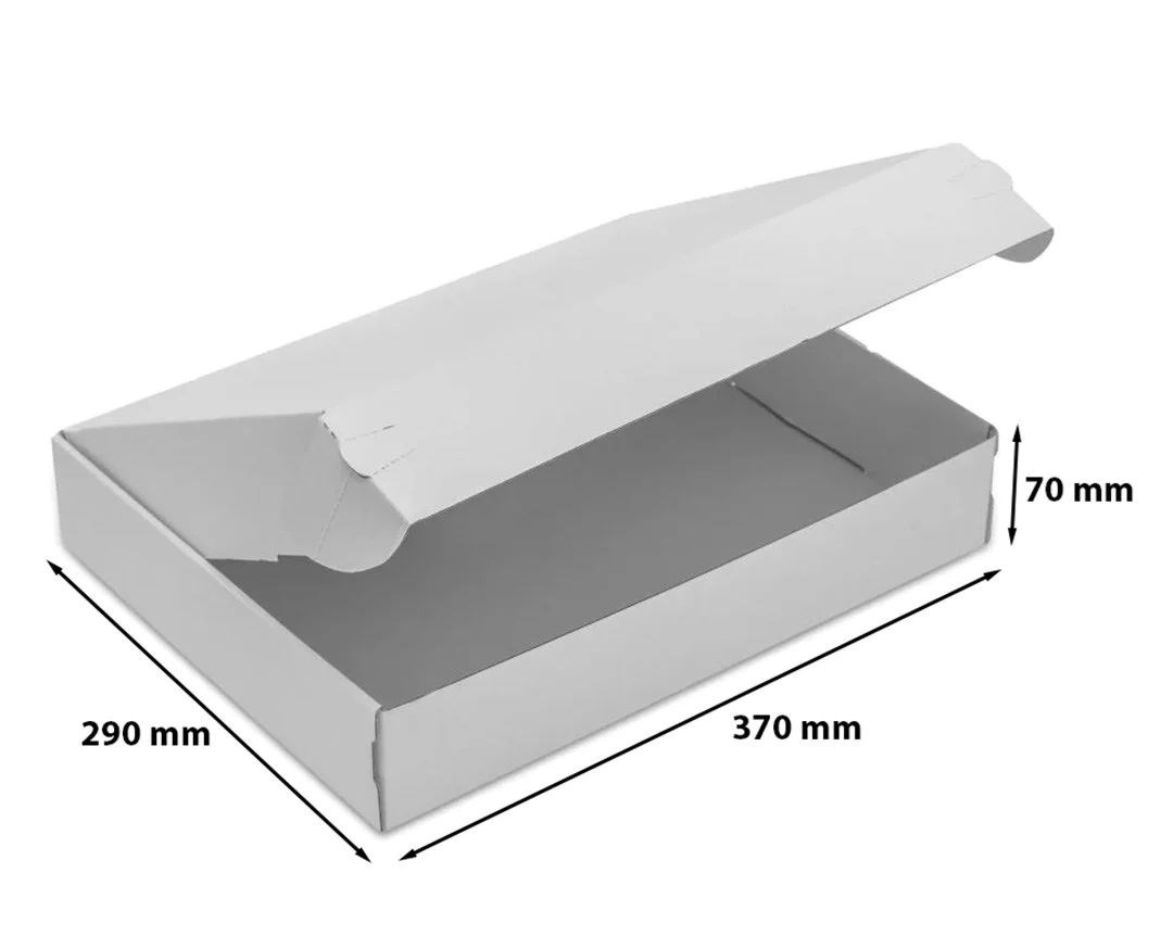 Pudełko fasonowe e-commerce 370x290x70 mm F427 biały lakier 10 szt.