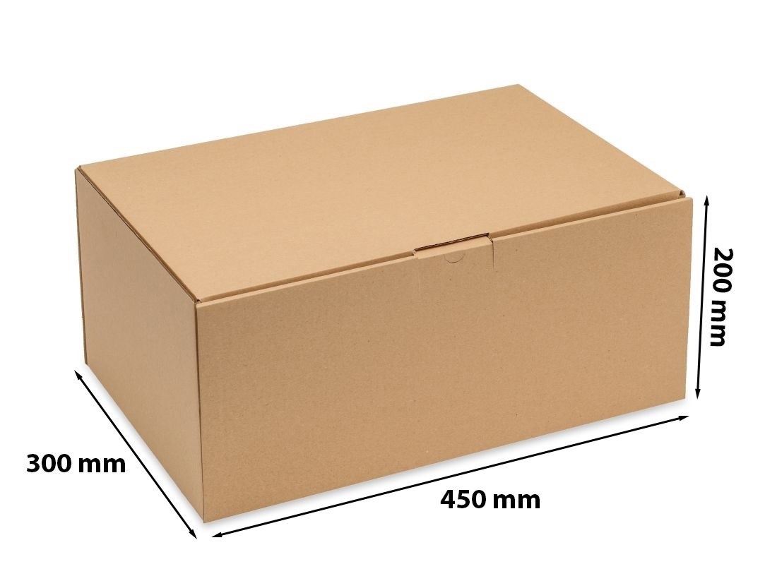Karton wykrojnikowy F426 pudełko fasonowe 450x300x200 mm, 50 szt.