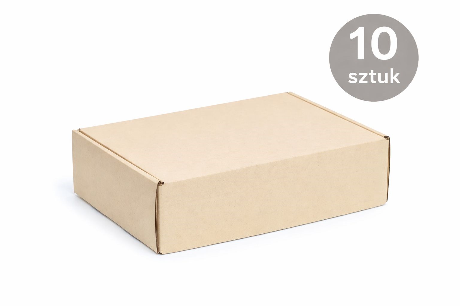 Karton Wykrojnikowy 330x250x100 Kość Słoniowa F427 Pudełko 10 sztuk