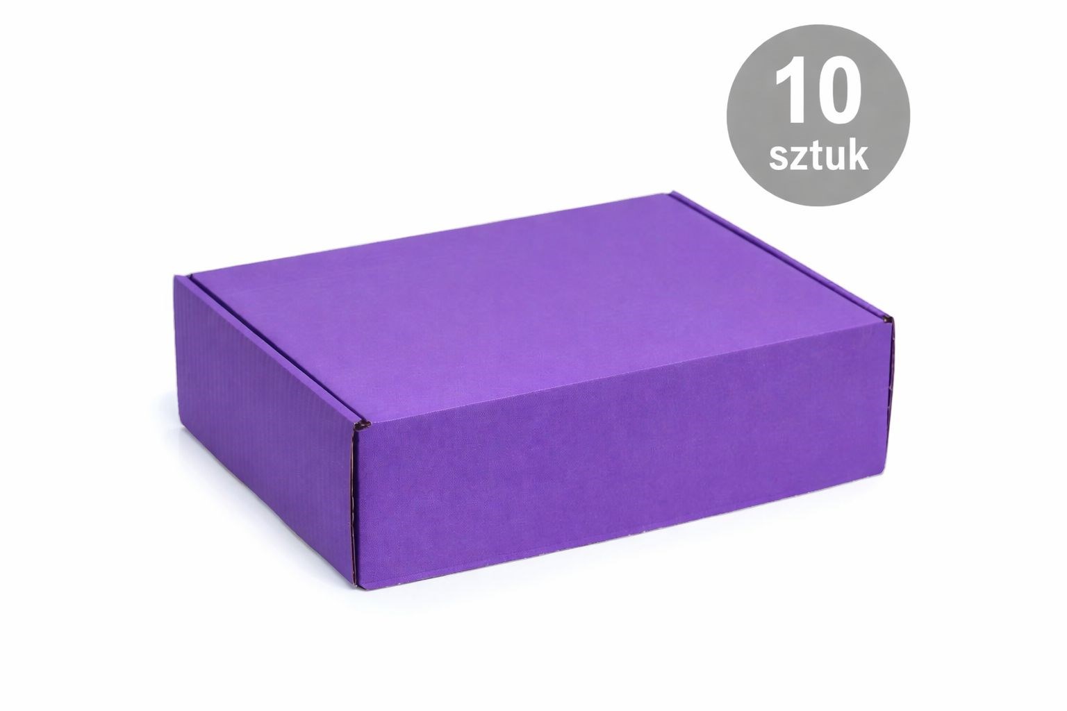Karton Wykrojnikowy 330x250x100 Fioletowy F427 Opakowanie 10 sztuk