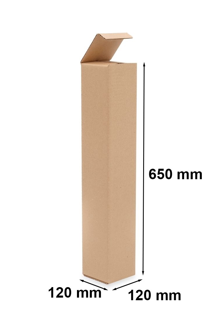 Karton wykrojnikowy A1 do plakatów 650x120x120 mm samozamykający się