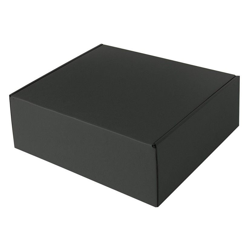 Karton wykrojnikowy 450x370x135 mm czarny, pudełko fasonowe 20 szt.