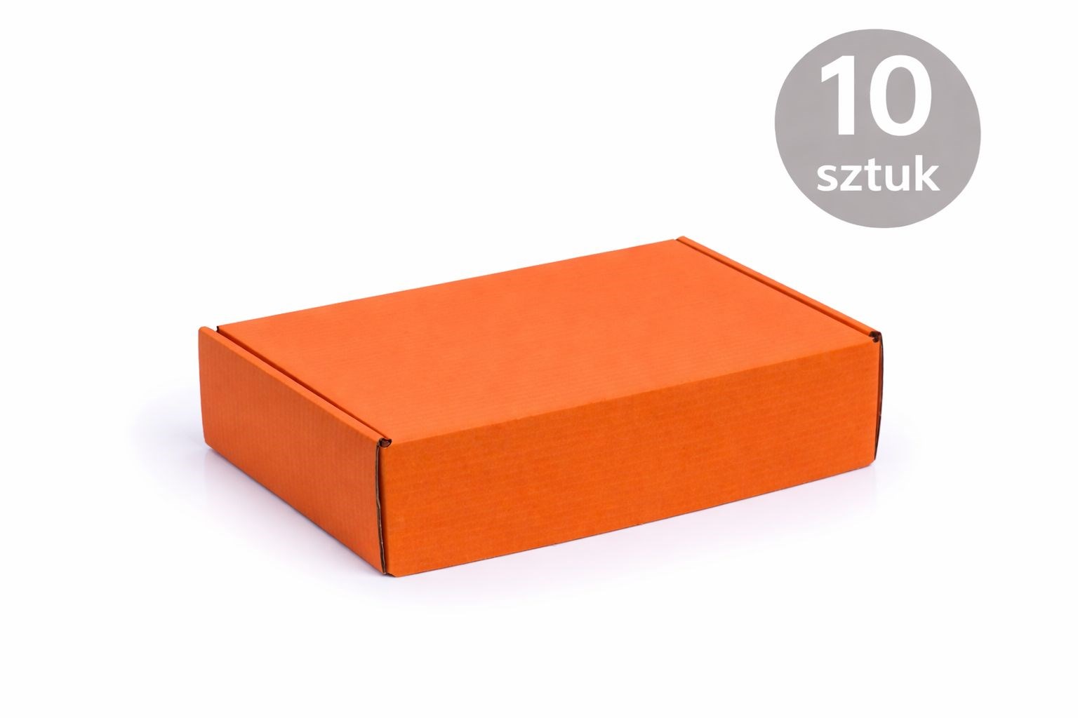 Karton Wykrojnikowy 330x250x100 Pomarańczowy F427 Pudełko 10 sztuk