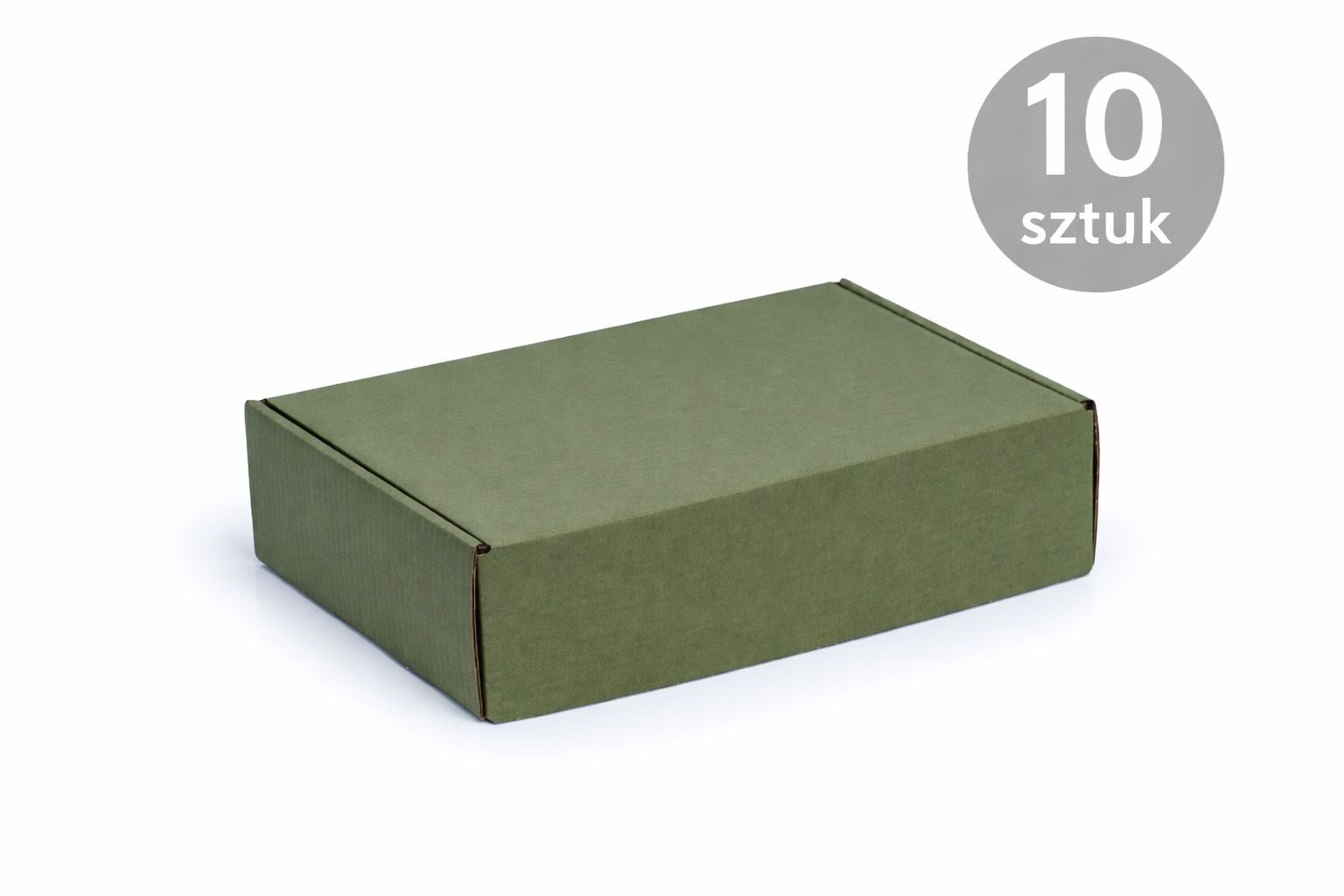 Karton Fasonowy 330x250x100 Oliwkowy F427 Pudełko Wysyłkowe 10 sztuk