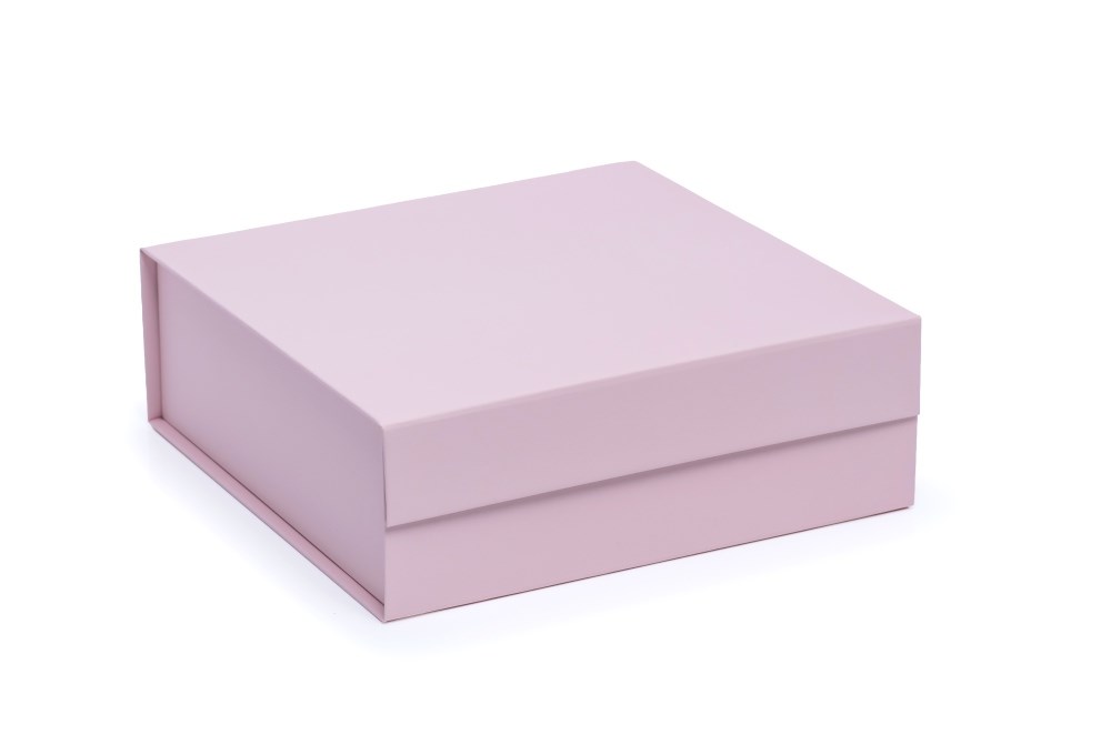 Pudełko Magnetyczne Różowe 235x235x80mm(zew) A5 Eleganckie Pudełko