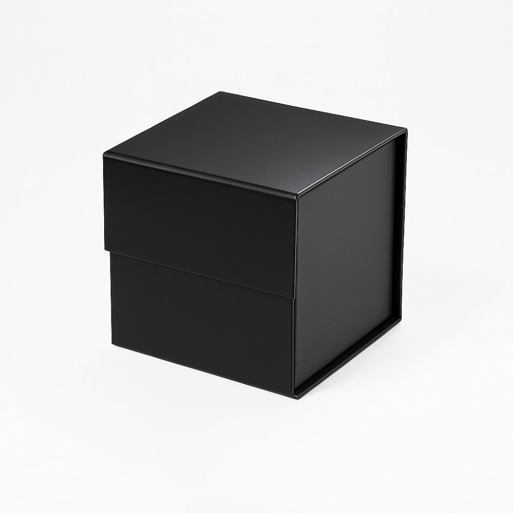 Pudełko Magnetyczne Czarne 175x175x175mm Kwadratowe (zew) A6 Sześcian