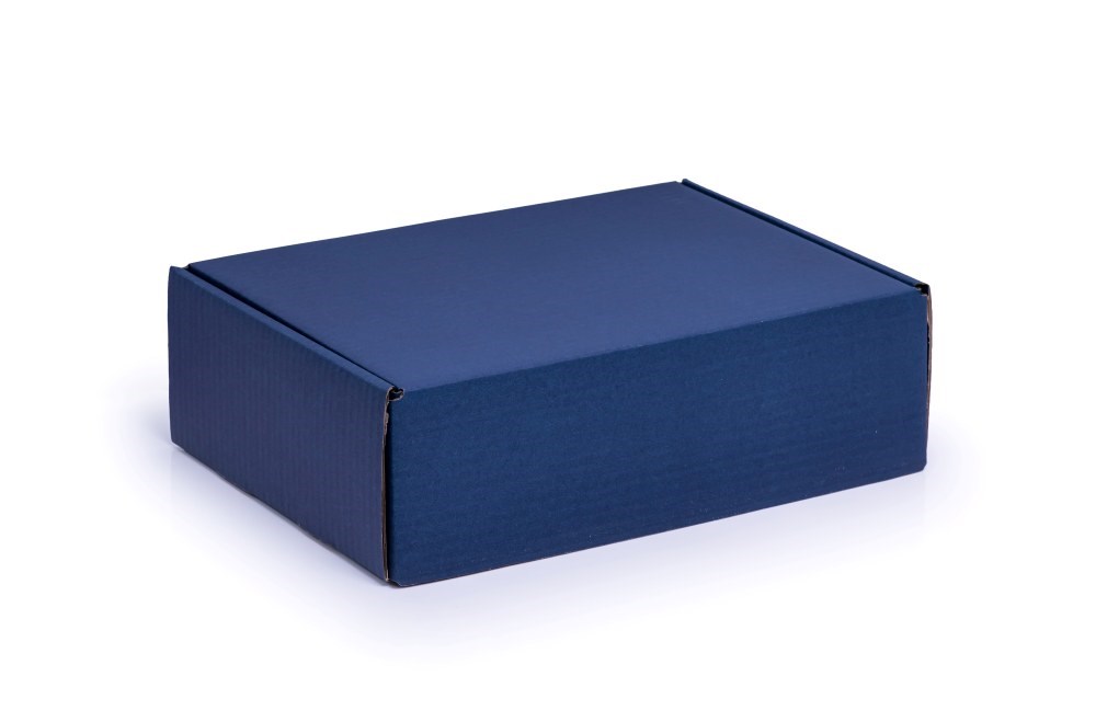 Karton Wykrojnikowy 305x220x94mm Granatowy F427 Pudełko Ozdobne