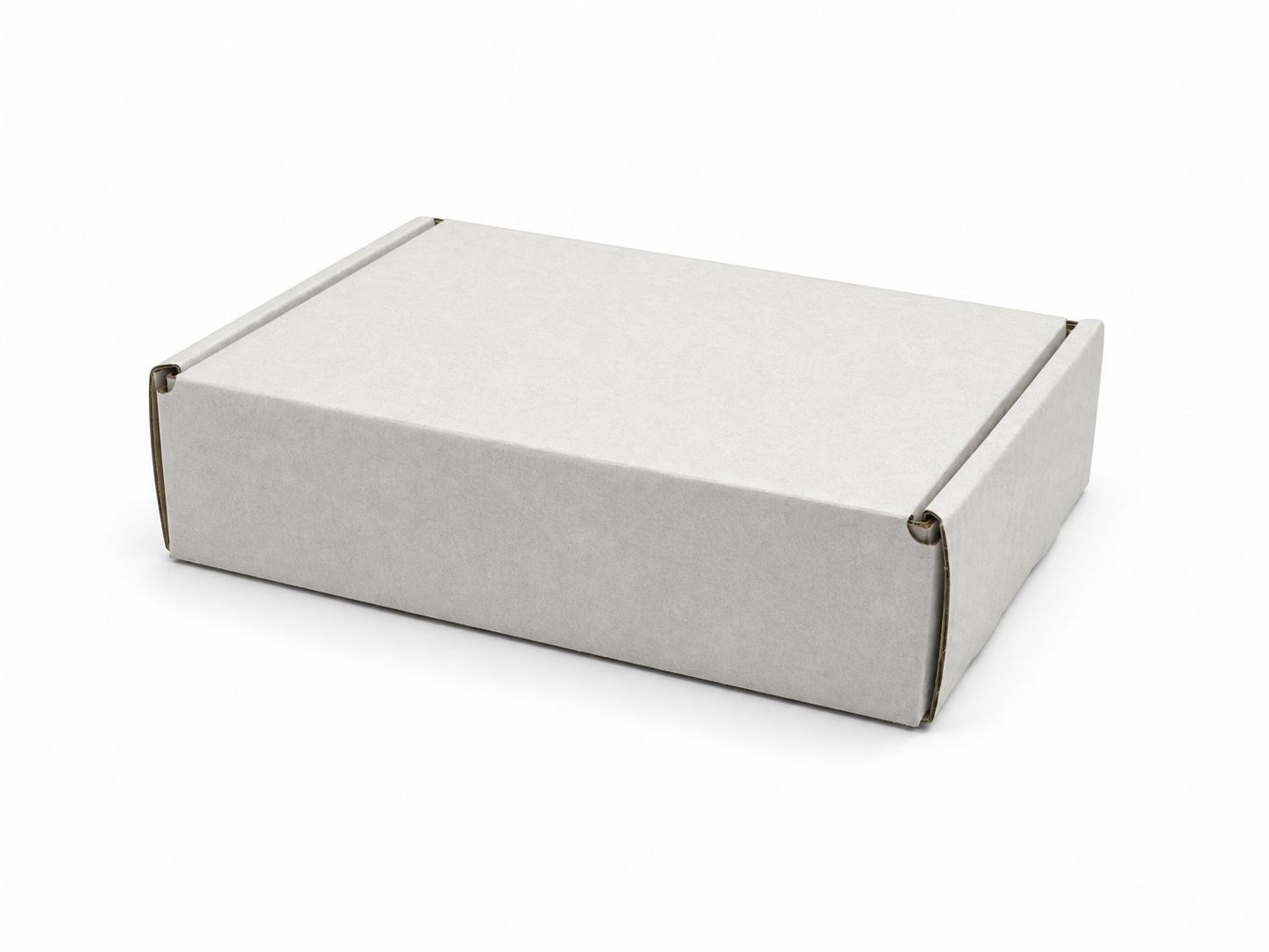 Karton Wykrojnikowy 200x150x50mm Biały F426 Płaskie Pudełko Wysyłkowe