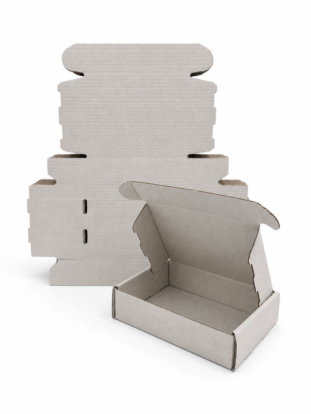 Karton Wykrojnikowy 300x250x70mm Biały Pudełko Wysyłkowe 50 Sztuk