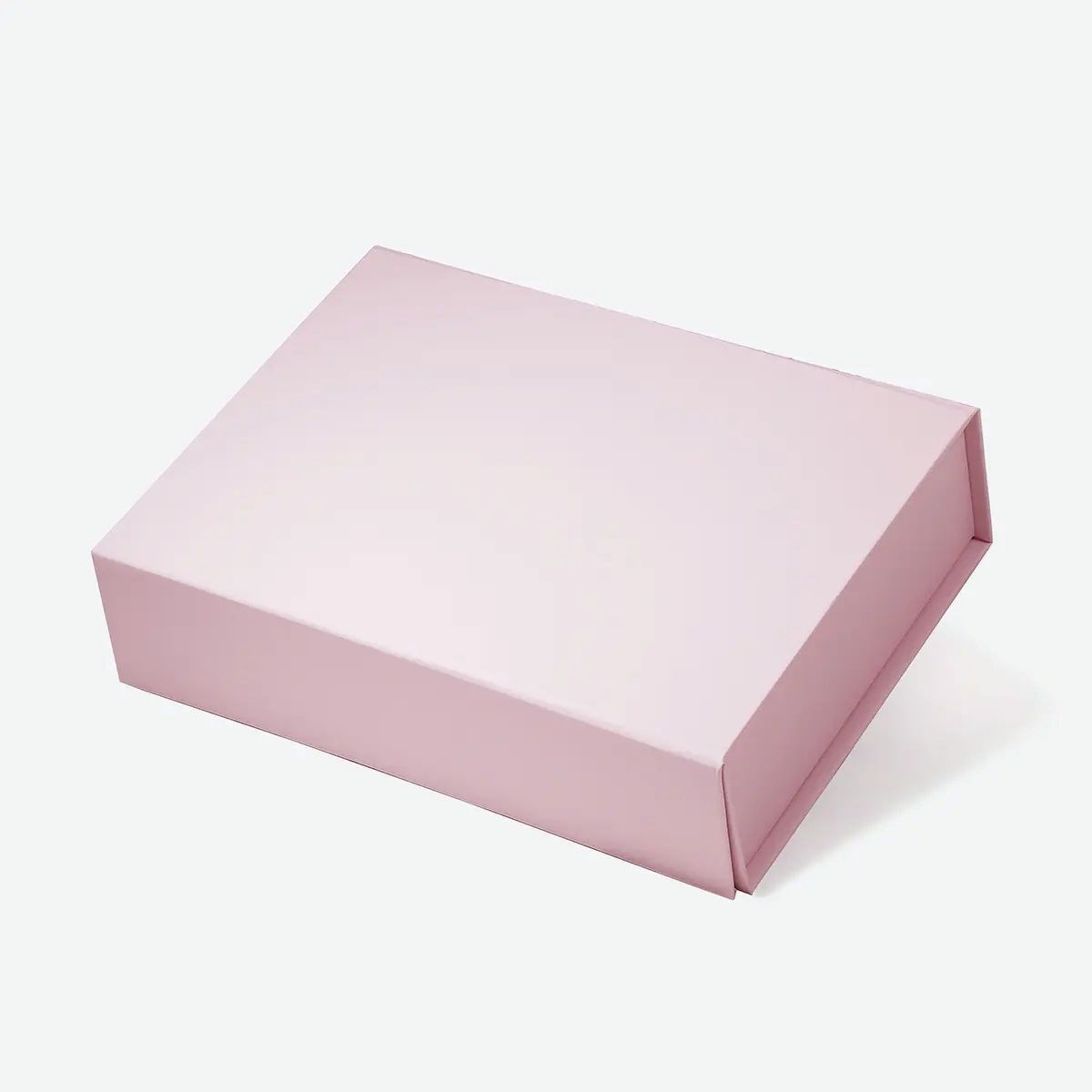 Pudełko magnetyczne prezentowe różowe F1 203x152x55 mm sztywne