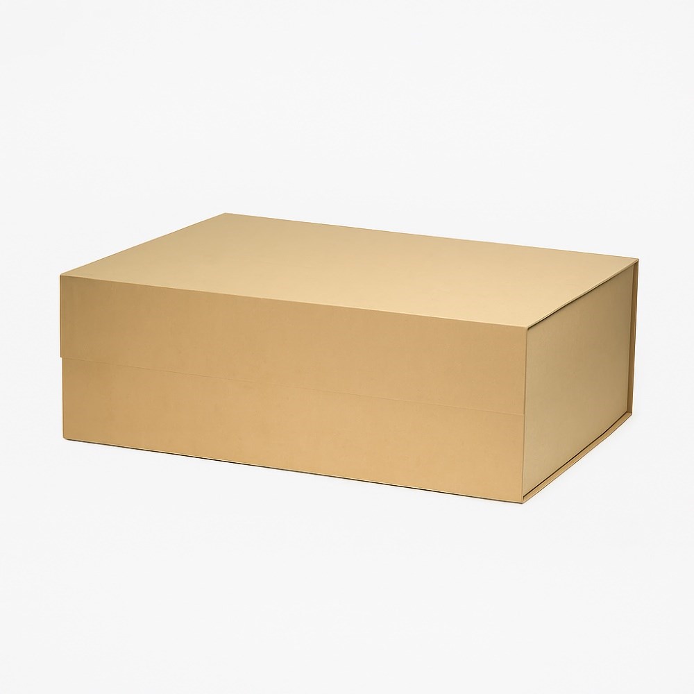 Pudełko magnetyczne kraft XXL 600x440x200 mm - opakowanie premium
