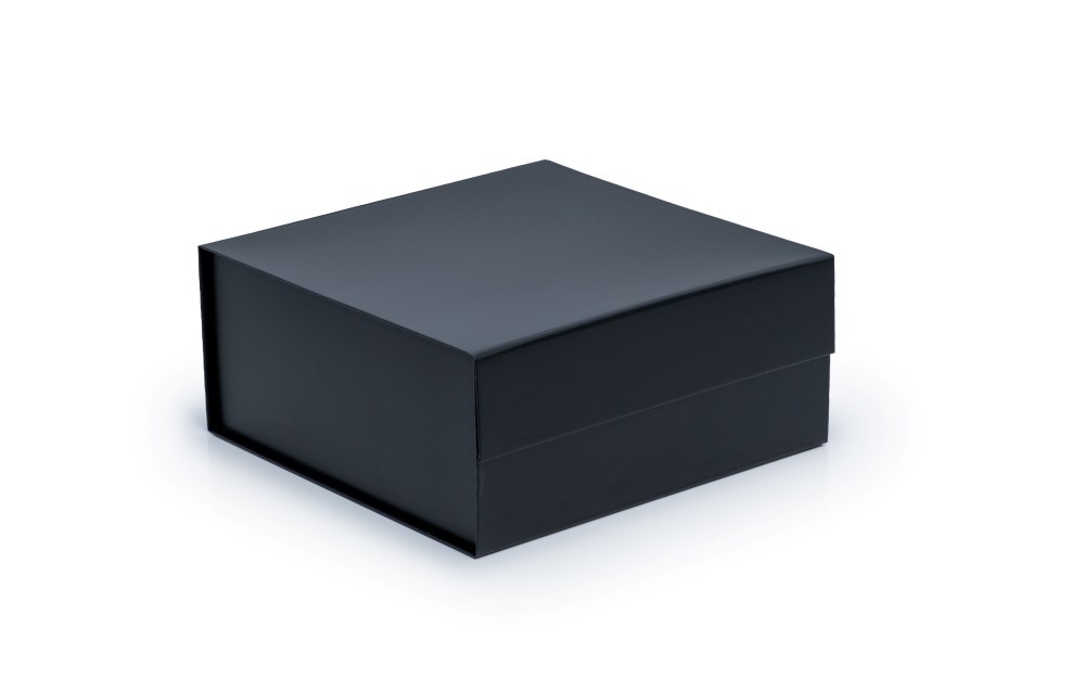 Pudełko Magnetyczne 250x250x110mm Czarne Kwadratowe Pudełko Na Magnes