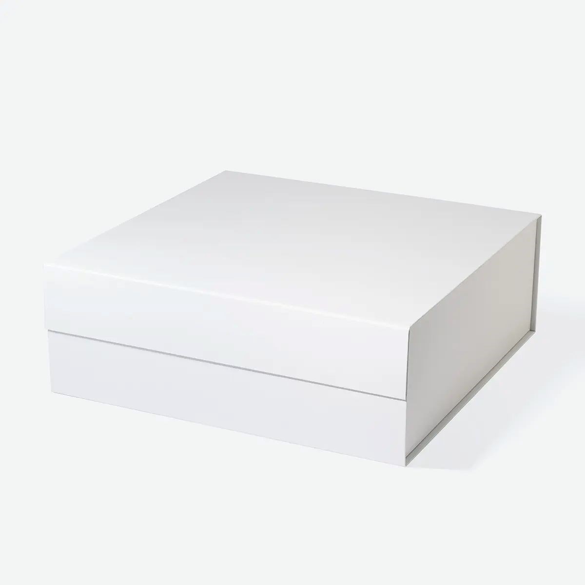 Pudełko Magnetyczne Białe Kwadratowe 350x350x125mm(zew) Prezentowe