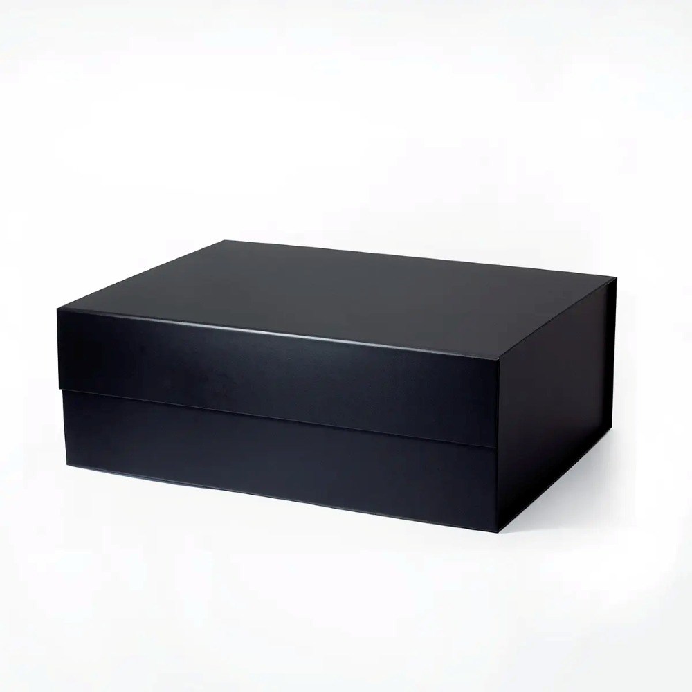 Pudełko Magnetyczne Czarne 350x250x125mmzew Opakowanie Ozdobne Prezent