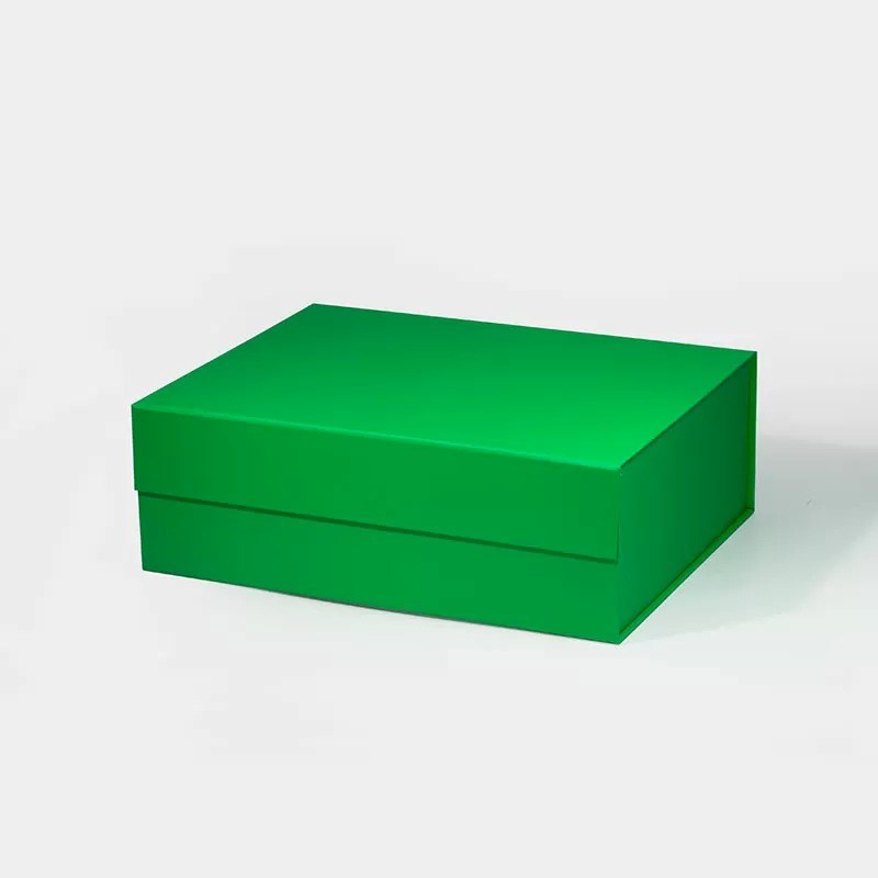 Pudełko Magnetyczne A4 330x255x115mm(zew) Zielone Karton Prezentowy