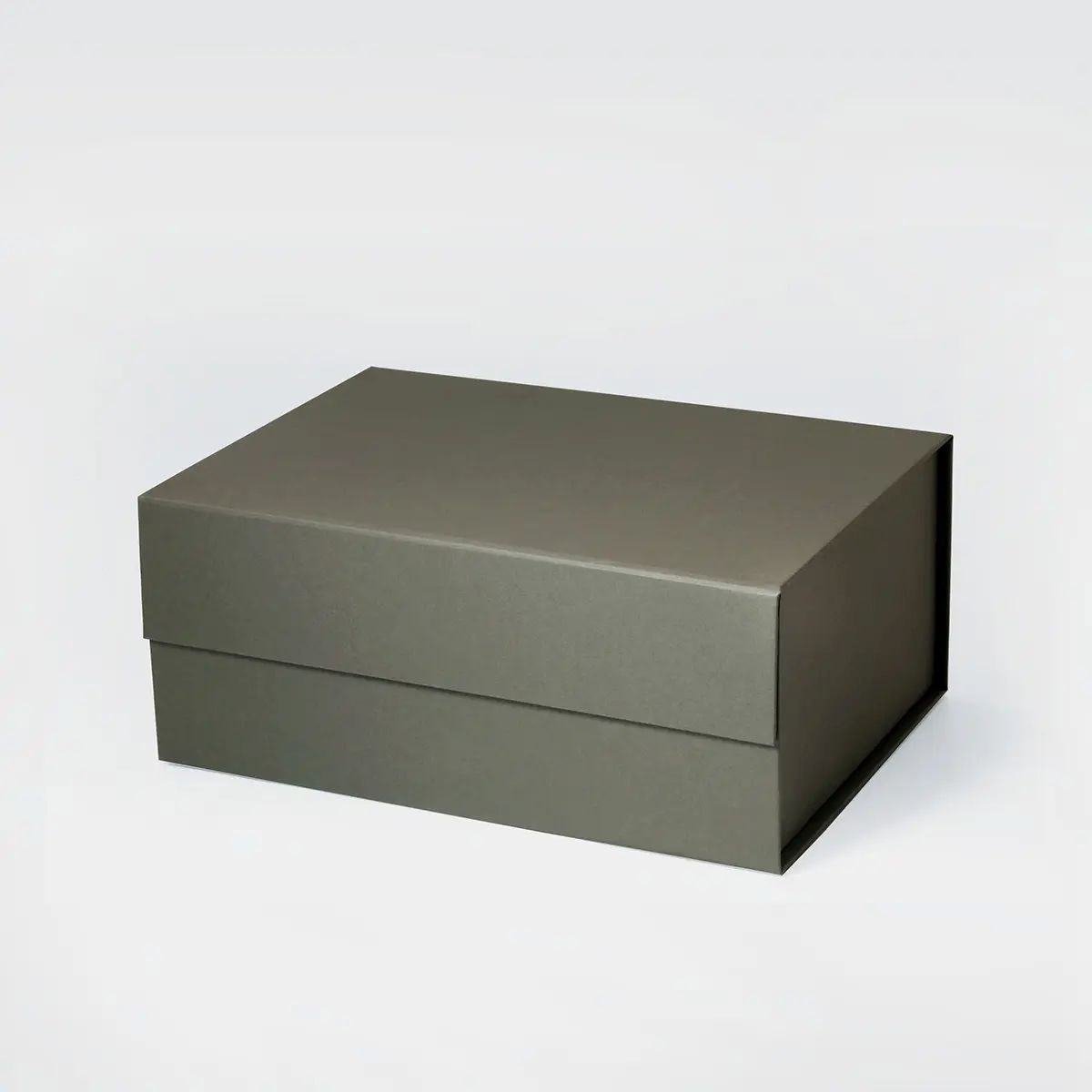 Pudełko magnetyczne A5 głębokie grafitowe 235x170x101 mm prezentowe