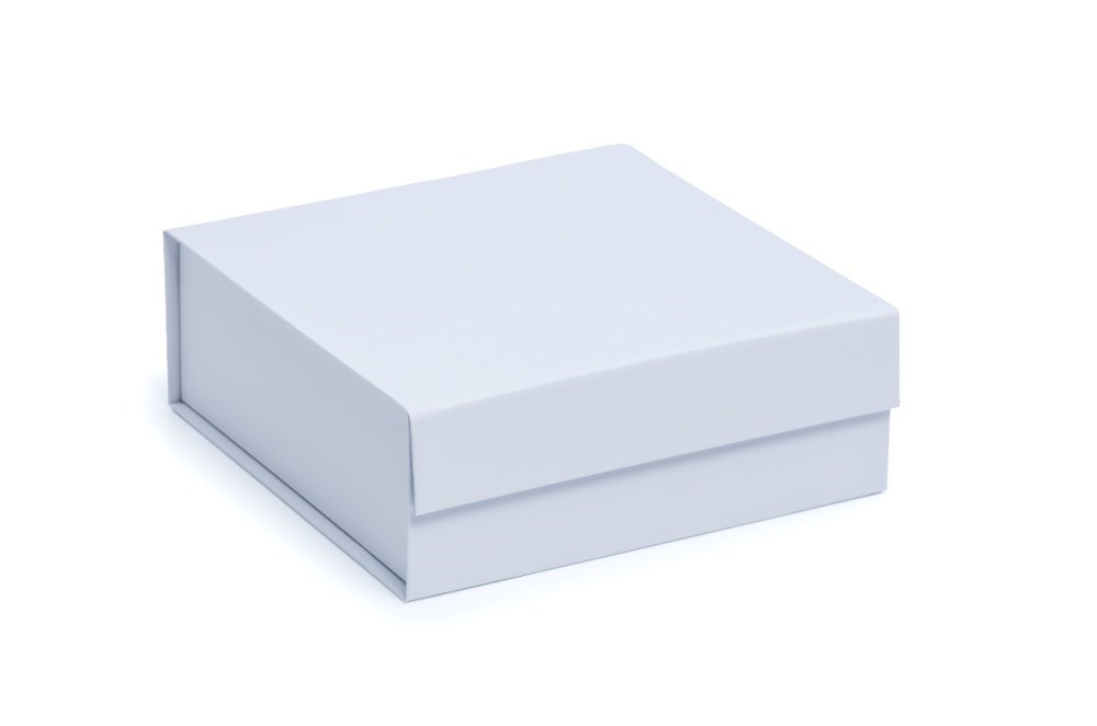 Pudełko Magnetyczne 250x250x100mm Białe Pudełko Ozdobne Prezentowe