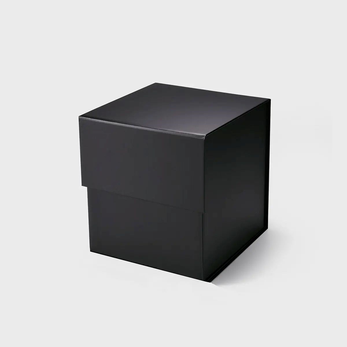 Pudełko magnetyczne kostka B7 czarne 152x152x152 mm prezentowe