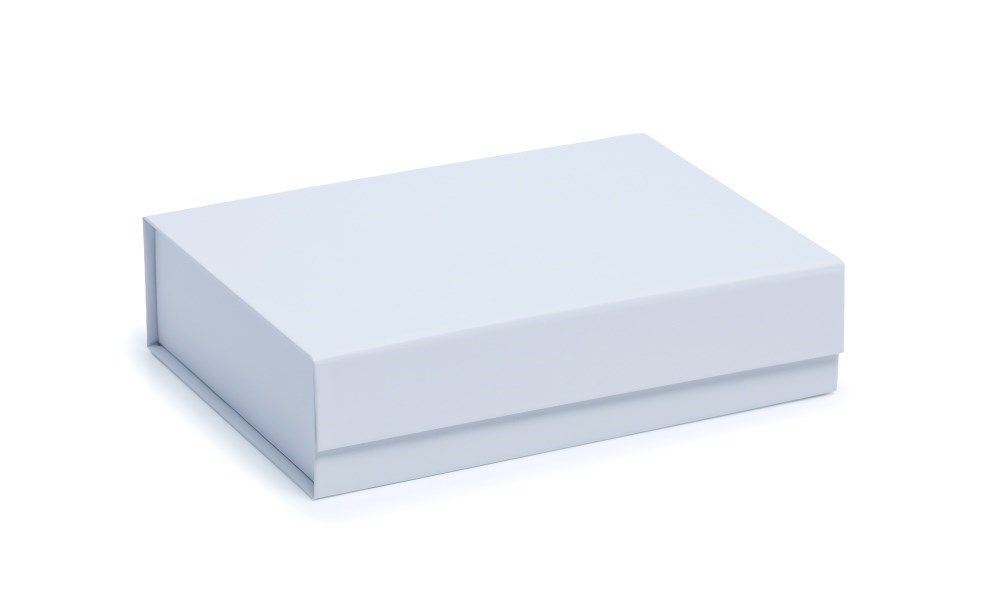 Pudełko Magnetyczne 220x160x80mm Białe Karton Ozdobny Prezentowy
