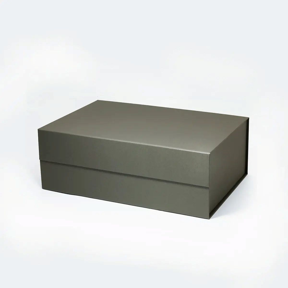 Pudełko magnetyczne A4 deep grafitowe 330x255x115 mm prezentowe