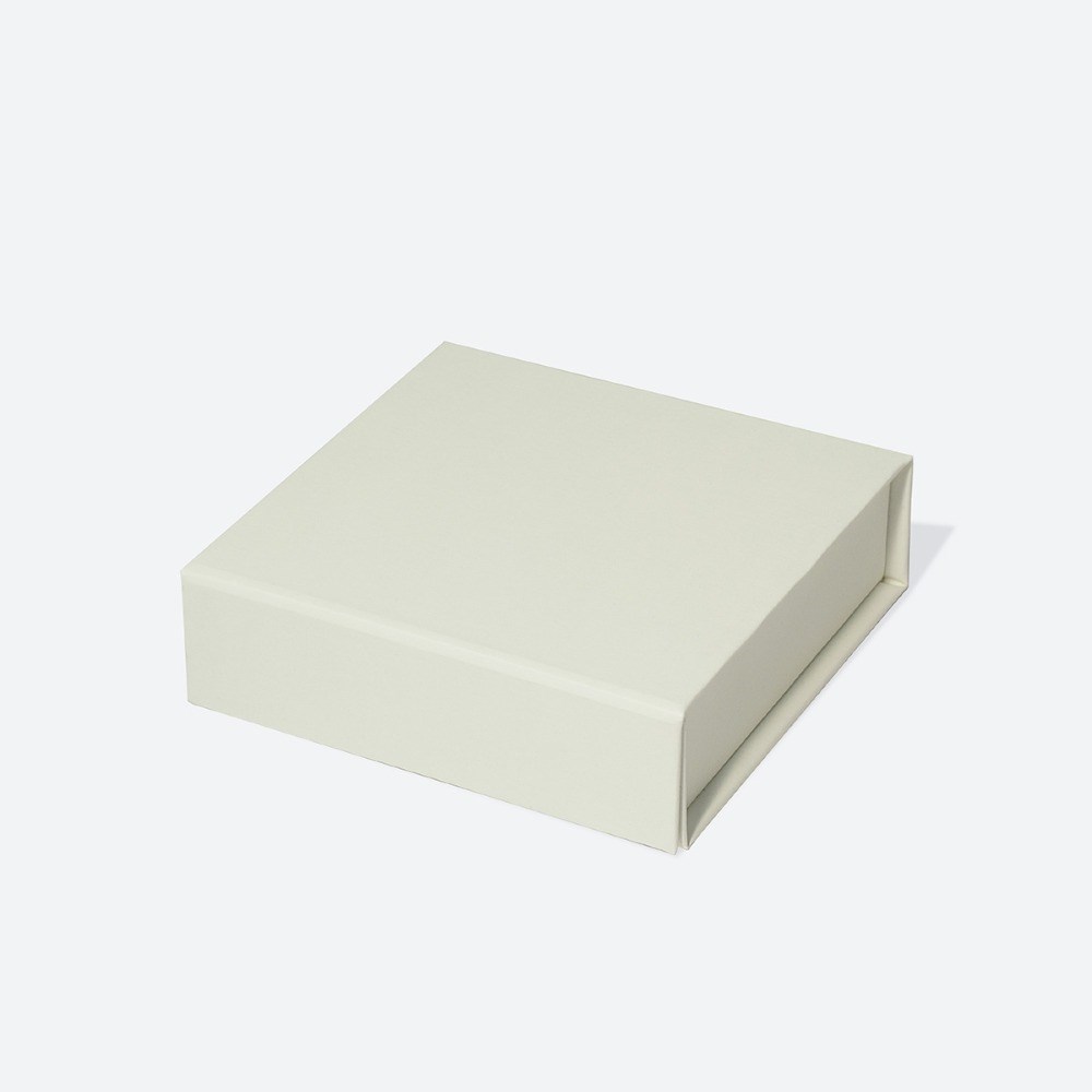 Pudełko Magnetyczne Kość Słoniowa XS 100x100x30mm(zew) Ozdobne