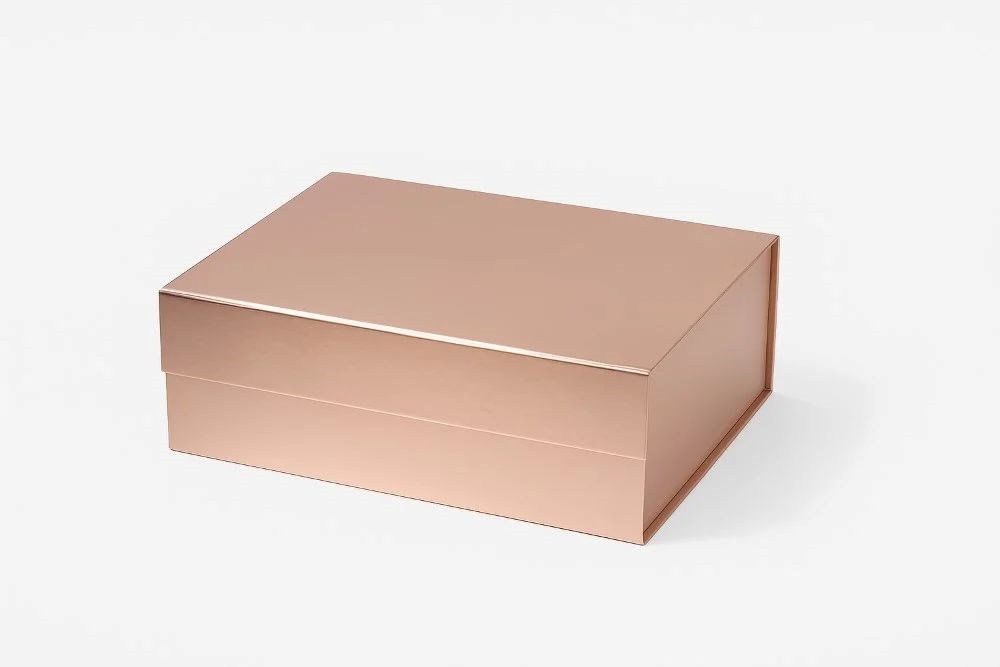 Pudełko Magnetyczne 280x280x130mm(zew) Różowe Złoto Opakowanie Premium