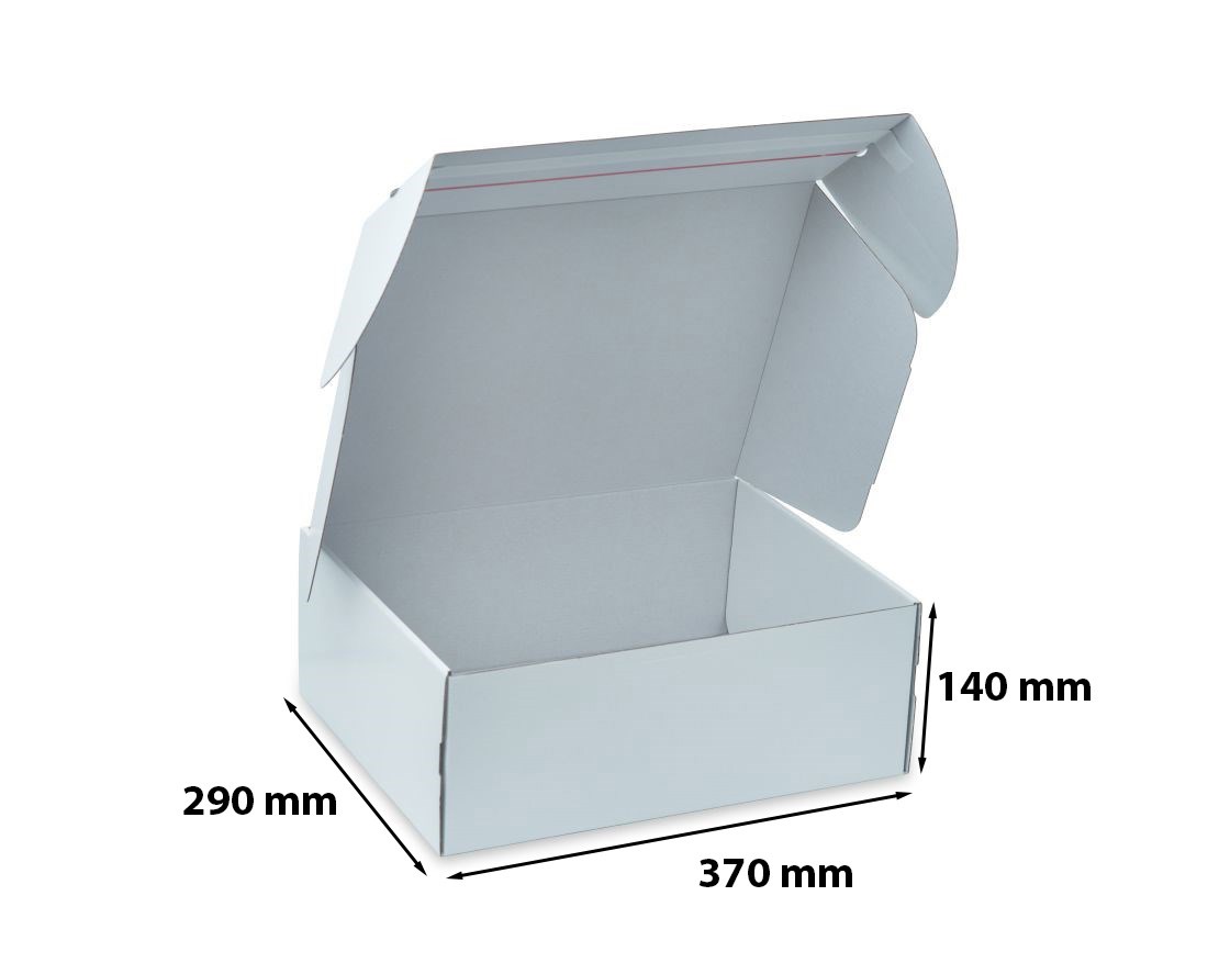 Opakowanie e-commerce 370x290x140mm F427 Białe