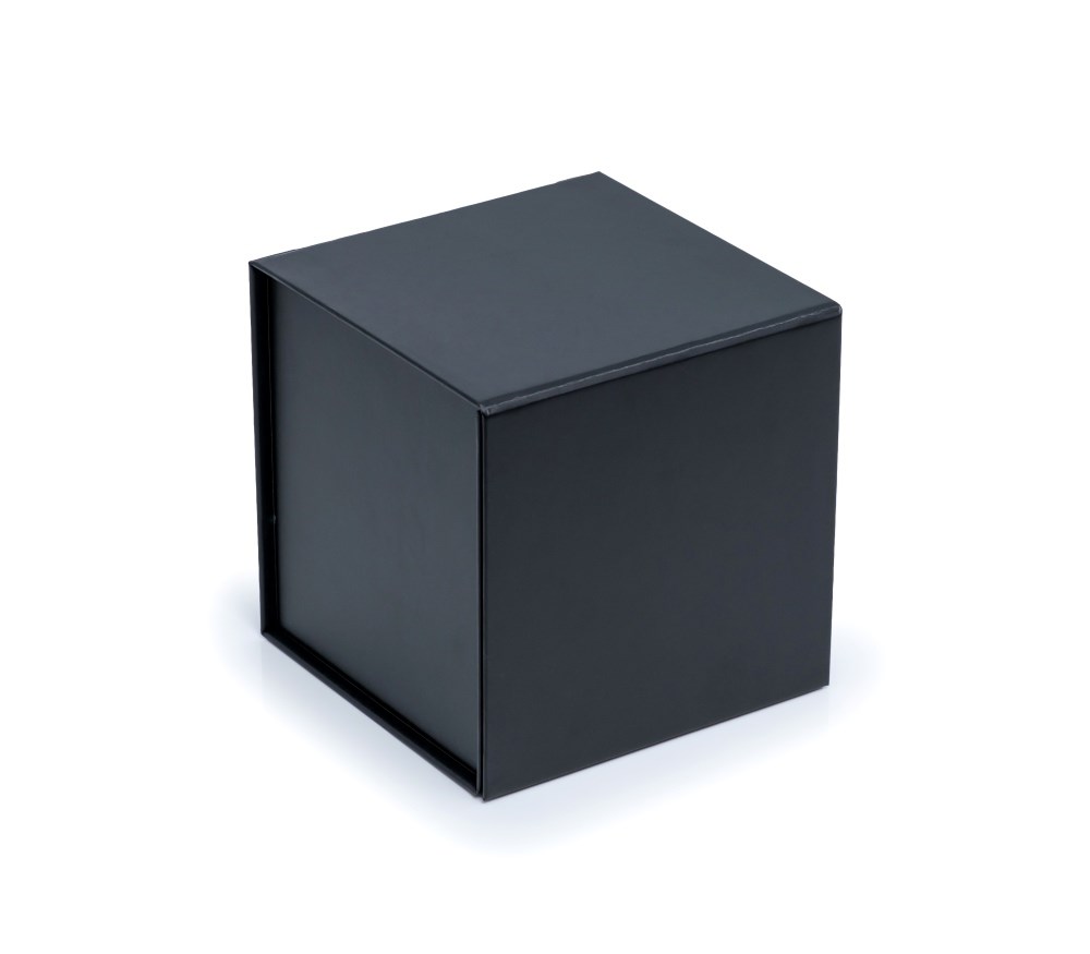 Pudełko magnetyczne 125x125x125mm Czarne Pudełko Ozdobne Na Biżuterie