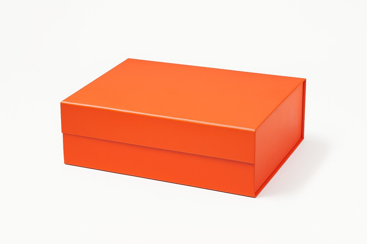 Pudełko Magnetyczne Pomarańczowe 330x255x115 zew A4 Pudełko Na Prezent