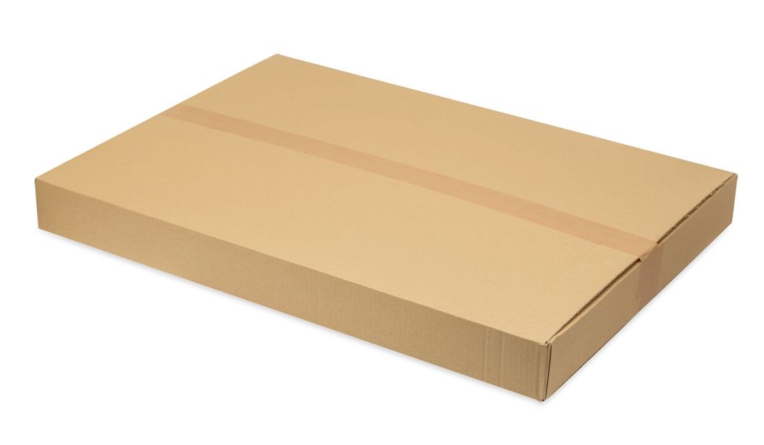 Kartony klapowe 700x500x65 mm, pudełka kartonowe 10 szt. brązowe