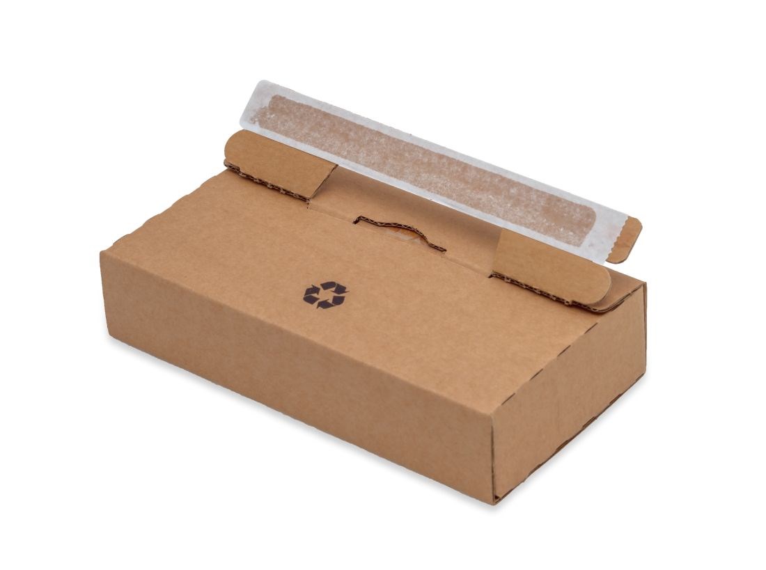 Pudełka Fix Box fasonowe na telefon szare 220x100x40 mm, 50 szt.