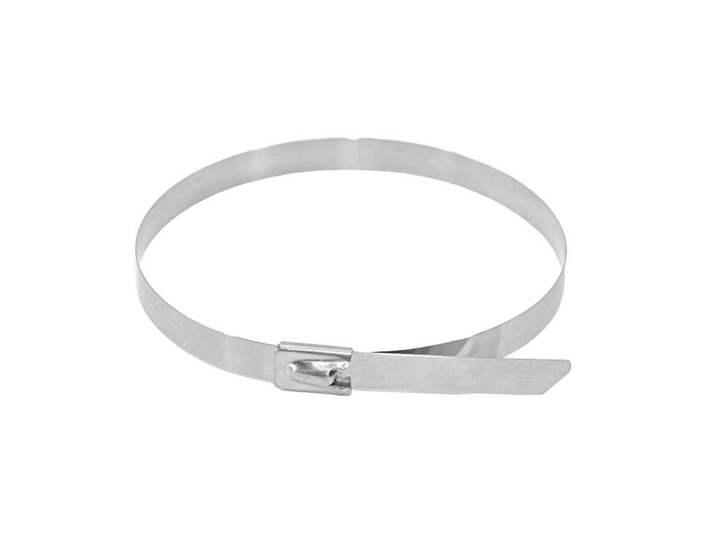 Opaski zaciskowe stalowe nierdzewne 680 x 7,9 mm do kabli 100 sztuk