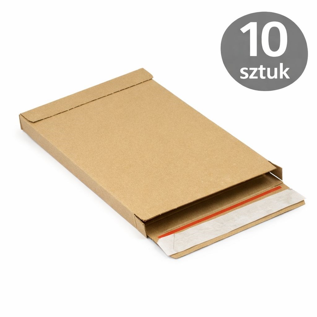 Pudełko kartonowe Flatbox F01 160x20x250 mm do Paczkomatu XS 10 szt.