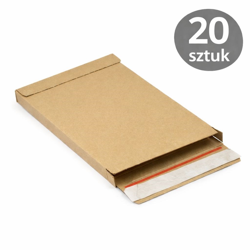 Pudełko kartonowe wysyłkowe Flatbox F01 160x20x250 mm XS 20 szt.