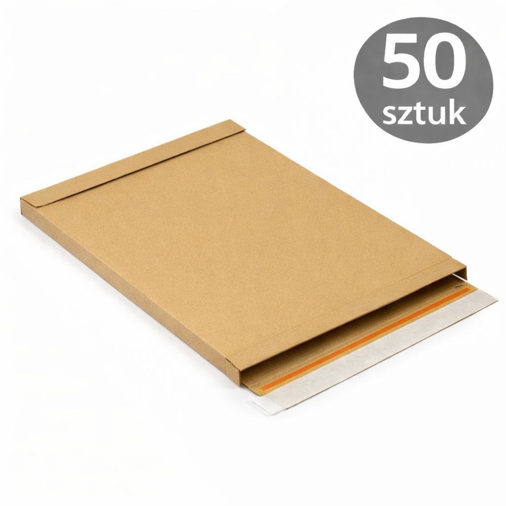 Pudełko kartonowe Flatbox F03 250x20x350 mm InPost XS 50 szt.