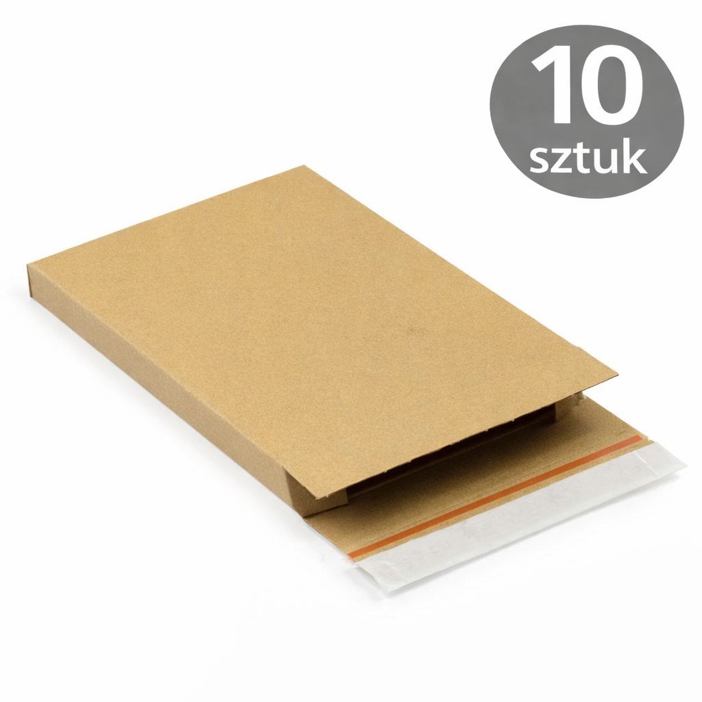 Pudełko kartonowe Flatbox F07 160x30x250 mm InPost Gabaryt XS 10 szt.