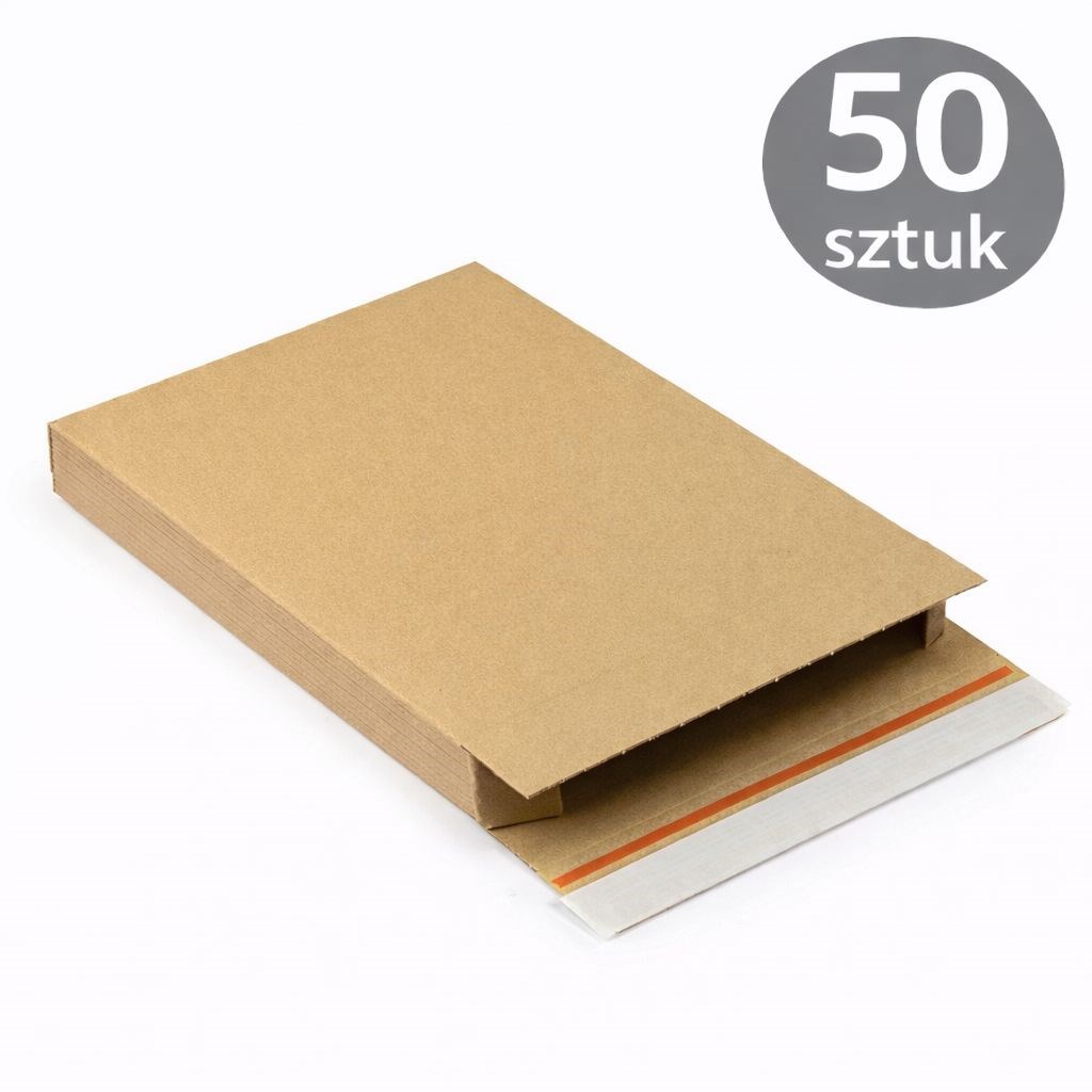 Pudełko kartonowe wysyłkowe Flatbox F09 250x30x350 mm 50 szt.