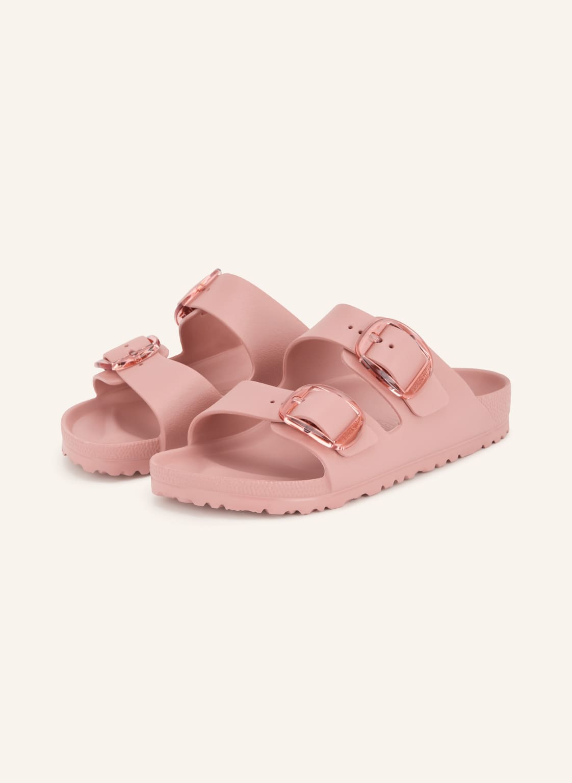 Birkenstock Klapki Arizona Big Buckle rosa