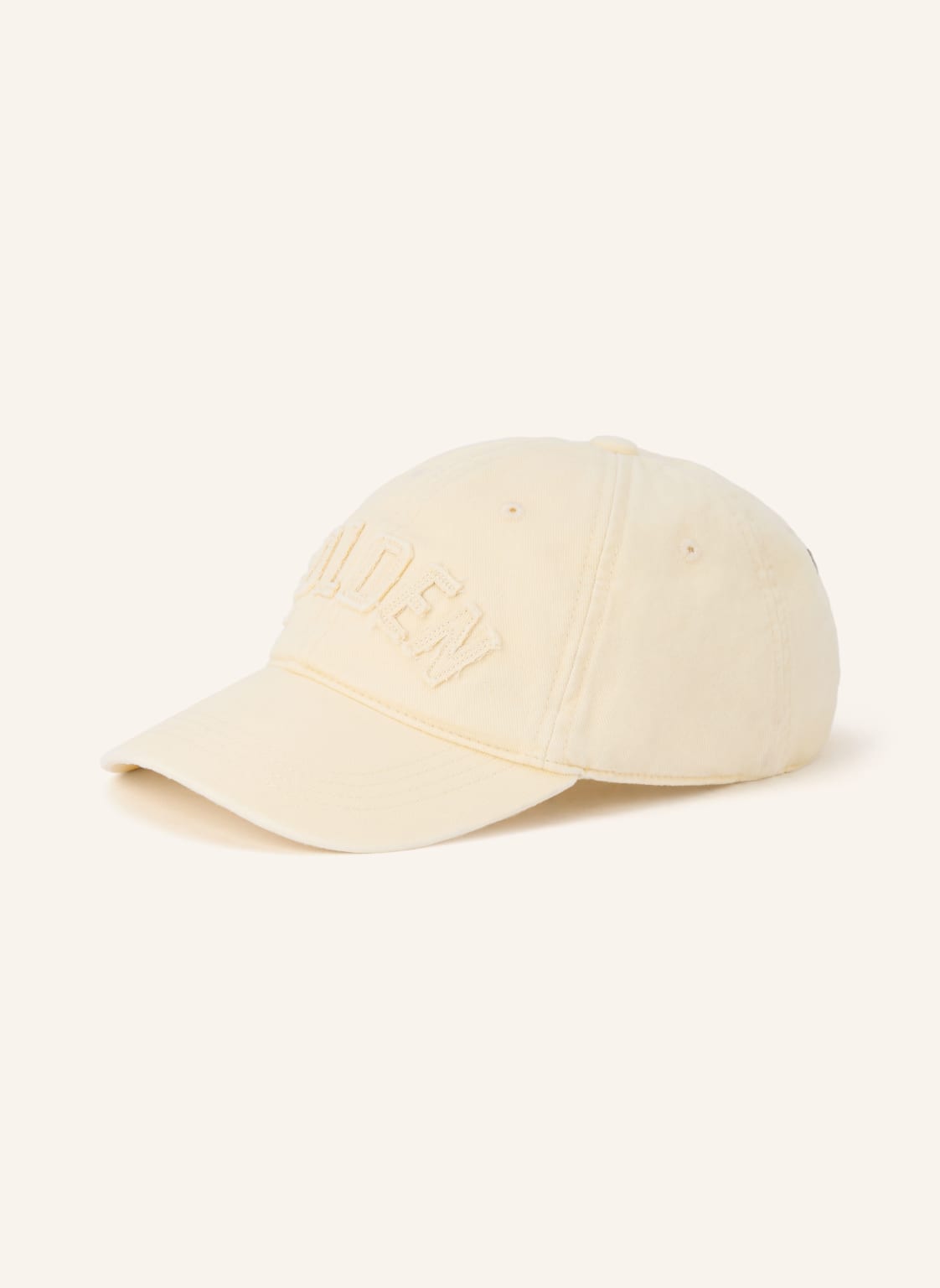 Golden Goose Czapka Z Daszkiem Z Nitami beige