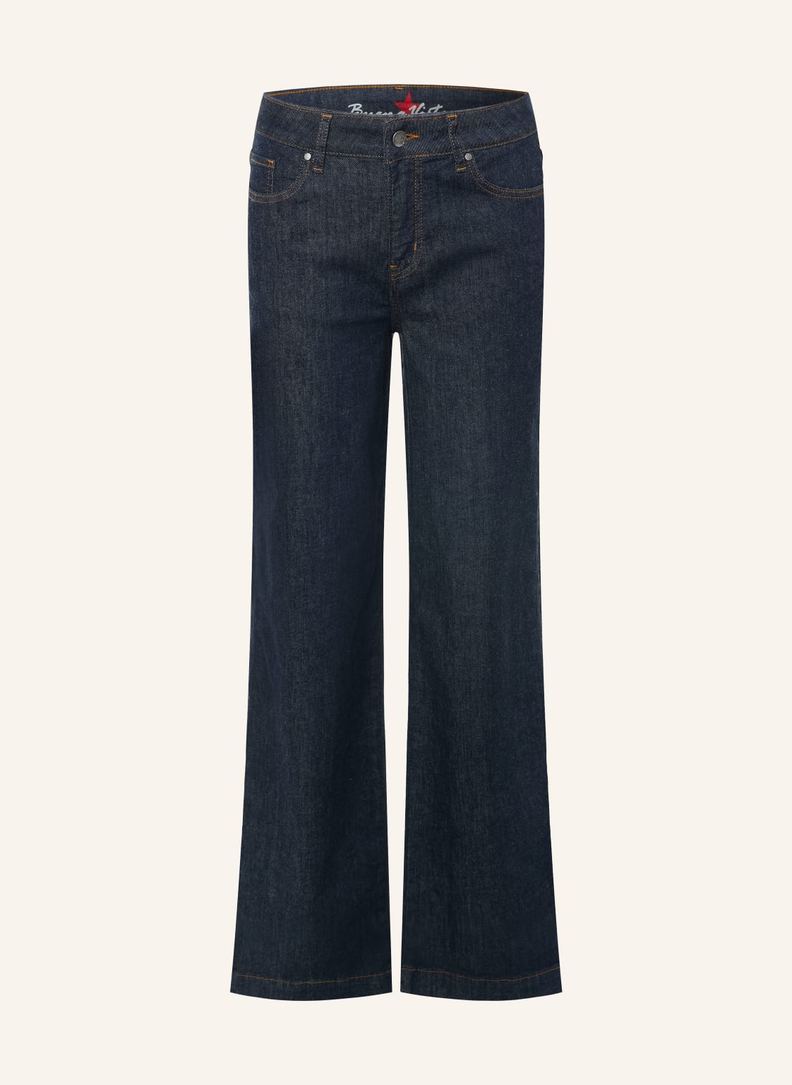 Buena Vista Jeansy Wide Leg blau