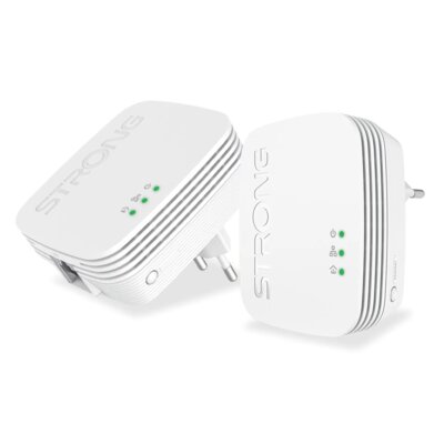 Powerline STRONG 600 Duo Mini 600 Mb/s, Zasięg 300 m (2 szt.) 76-5372-00