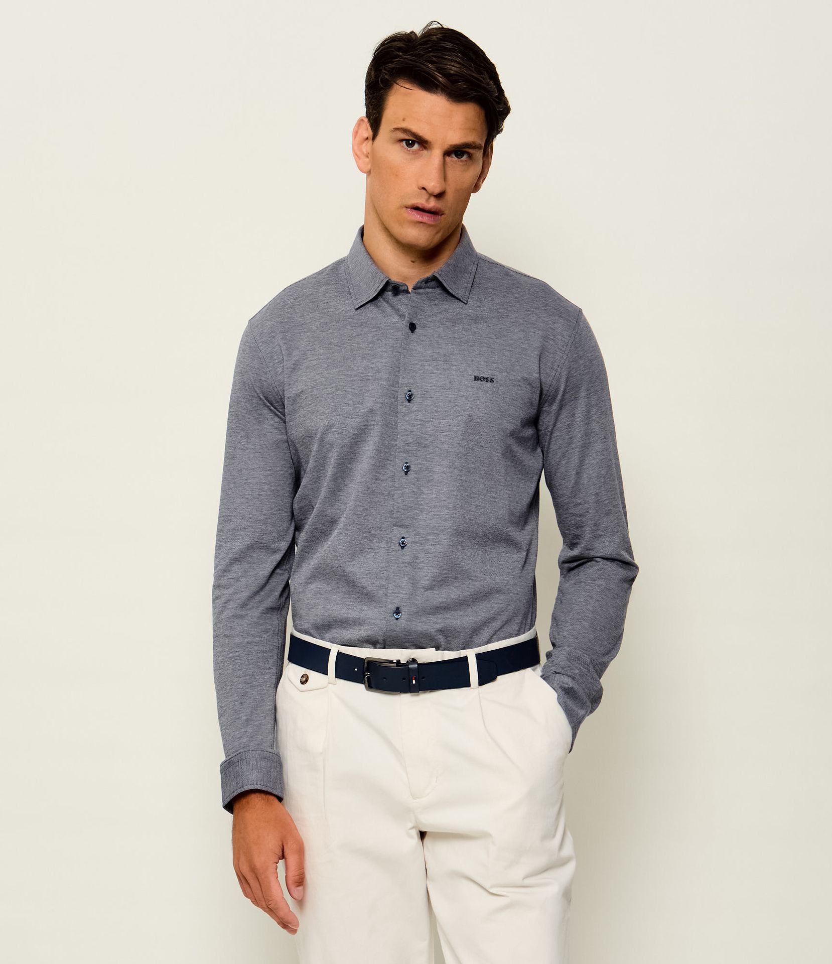 BOSS ORANGE Koszula Mysoft_2_M Slim Fit