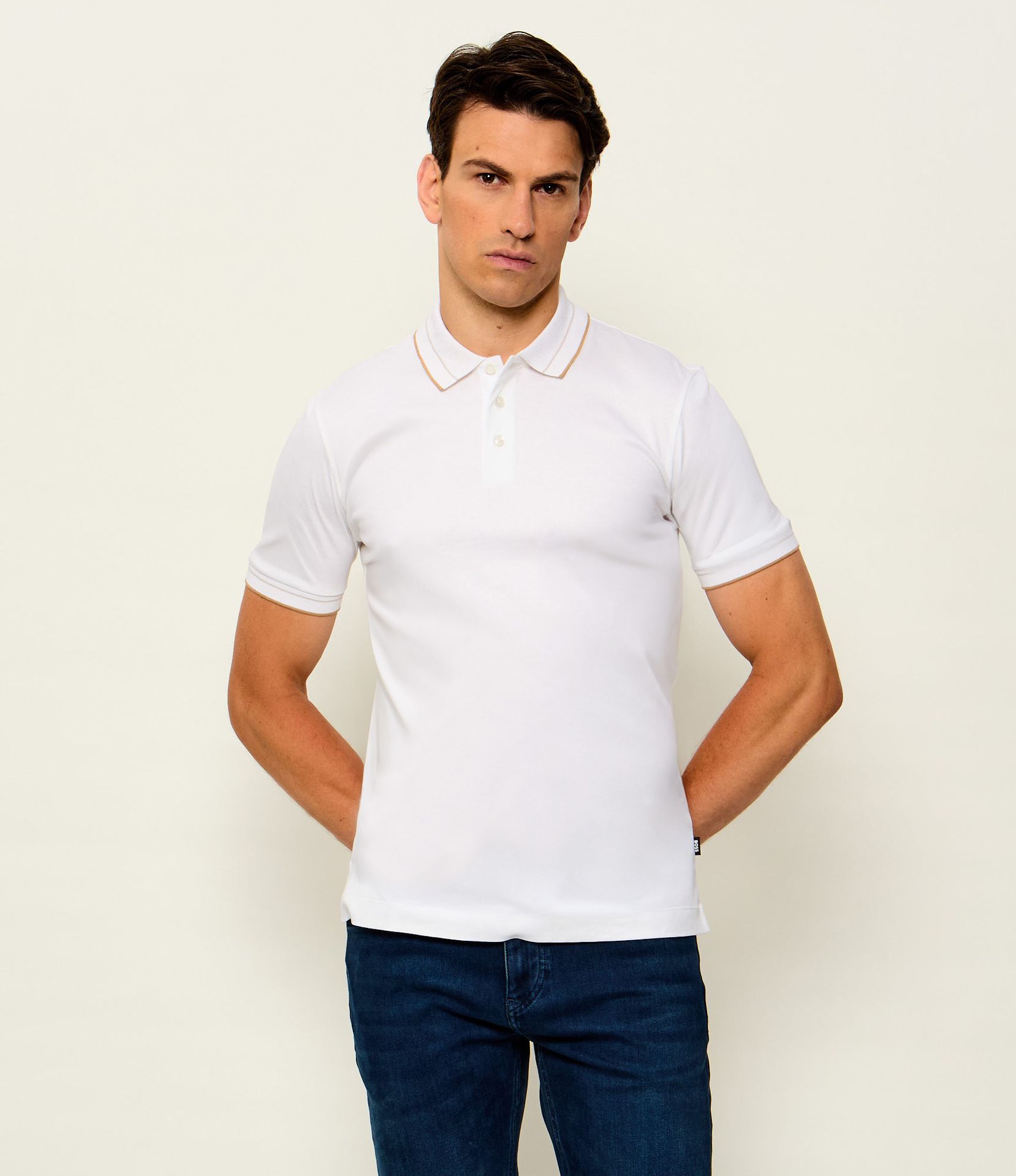 BOSS BLACK Polo H-Phillipson 195 Slim Fit mercerised