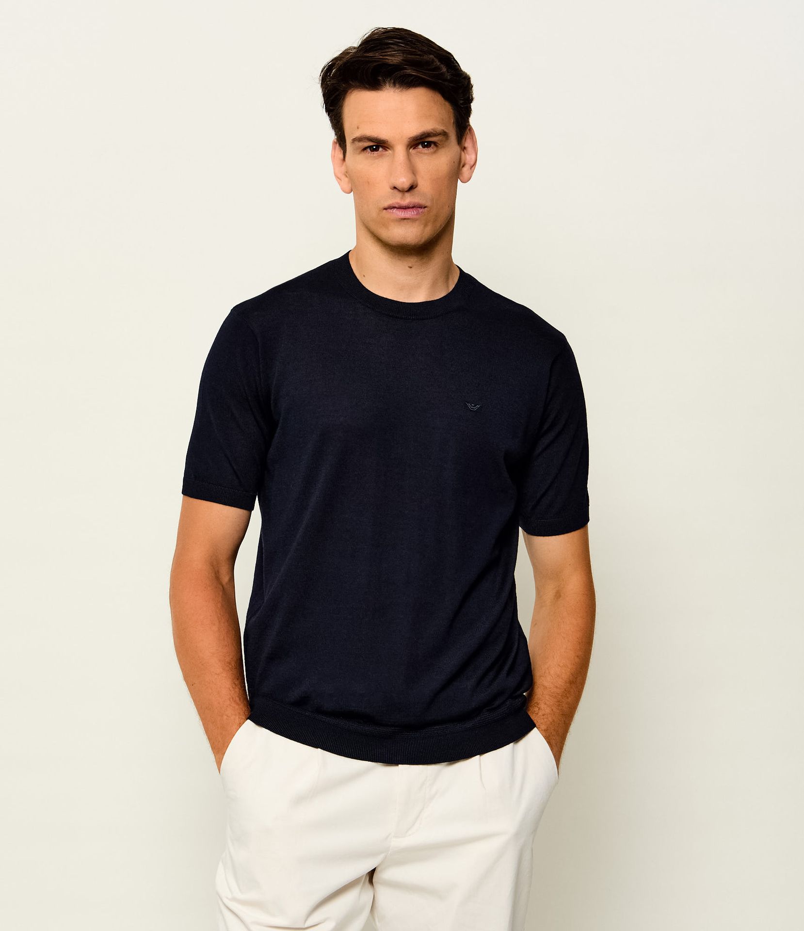 Emporio Armani Wełniany sweter Regular Fit